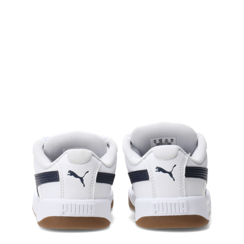 Championes de Niños Puma Park Life Style Easy Ps Blanco - Azul Marino