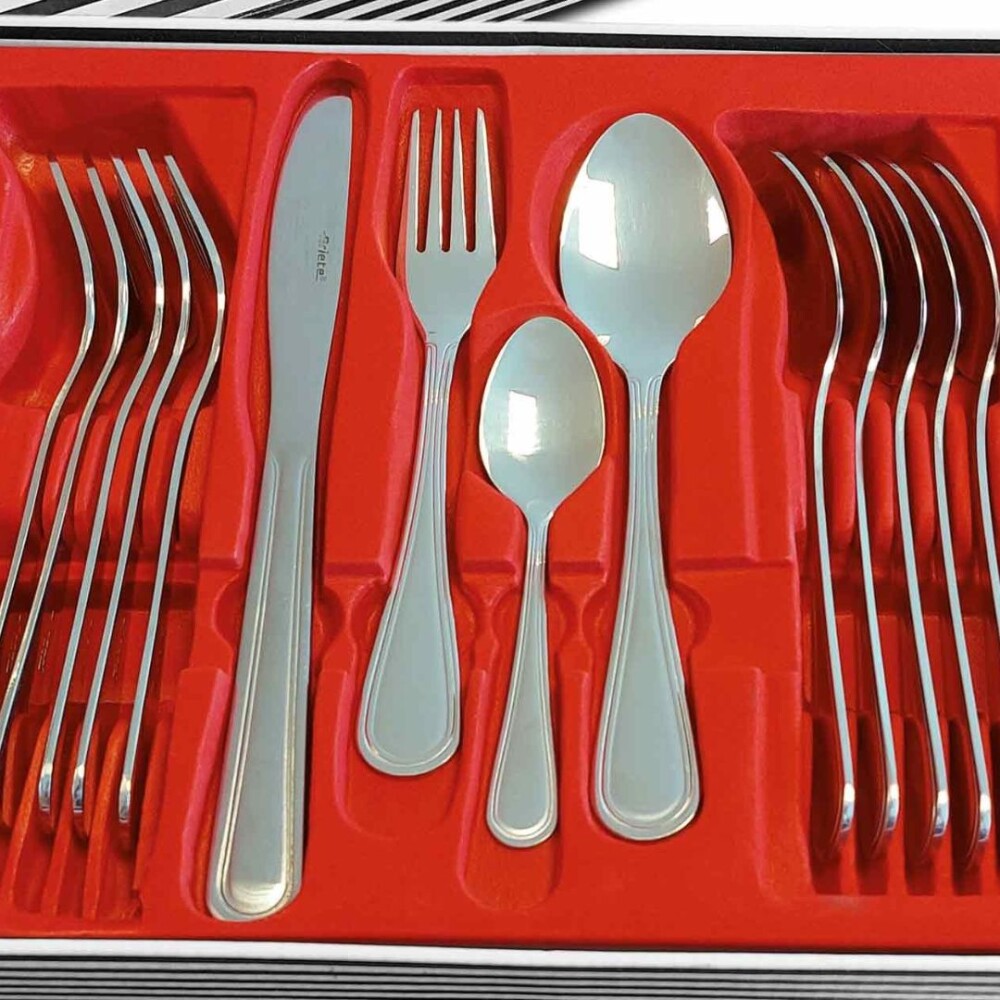 Juego de Cubiertos 24 Piezas en Caja de Regalo - Ariete Juego de Cubiertos 24 Piezas en Caja de Regalo - Ariete