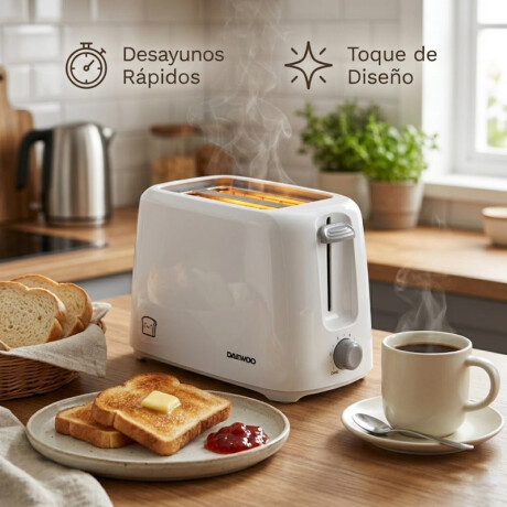 Tostadora eléctrica Daewoo | Ranuras extra anchas | Color negro Tostadora eléctrica Daewoo | Ranuras extra anchas | Color negro