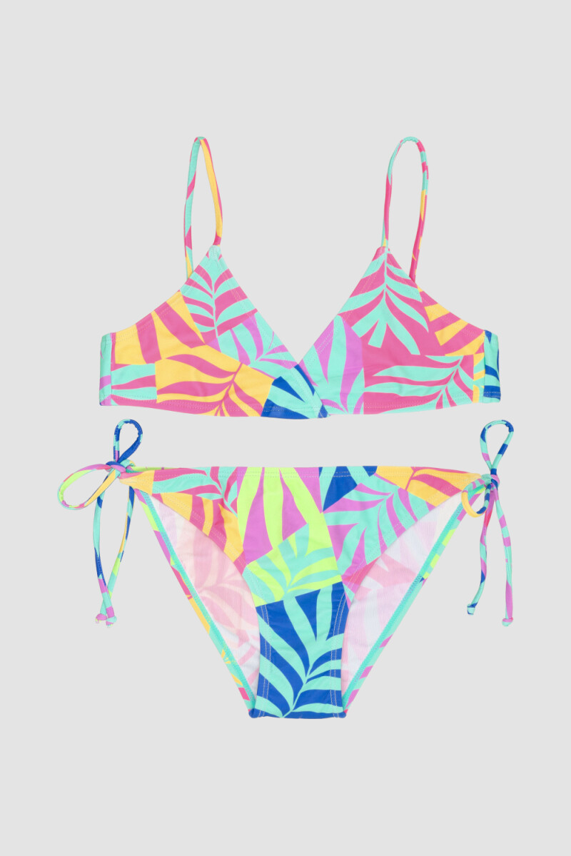 Bikini vicky 6-18a - Lurex stripes 