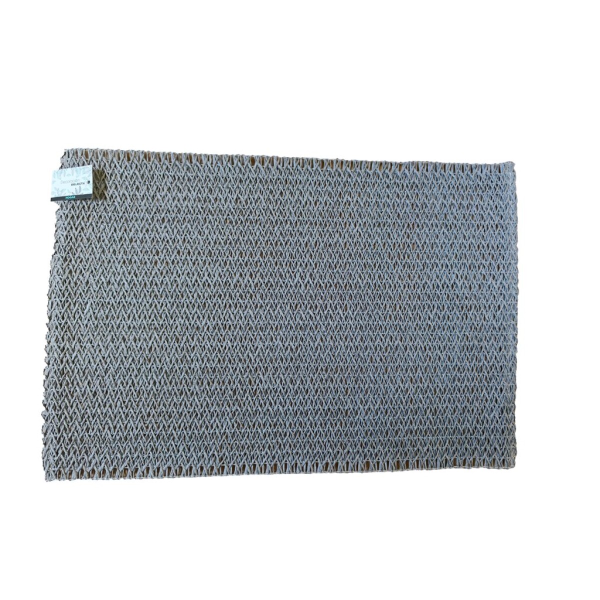 INDIVIDUAL TEJIDO RECTANGULAR 45x30CM GRAFITO 