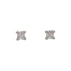 Caravanas Cuadrado-Plata 925-Piedra Zirconia-CA3100 Conpiedra