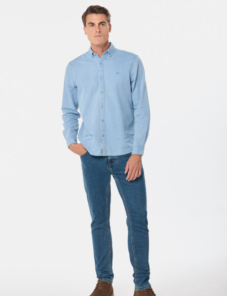 PANTALÓN DE JEAN SKINNY Azul