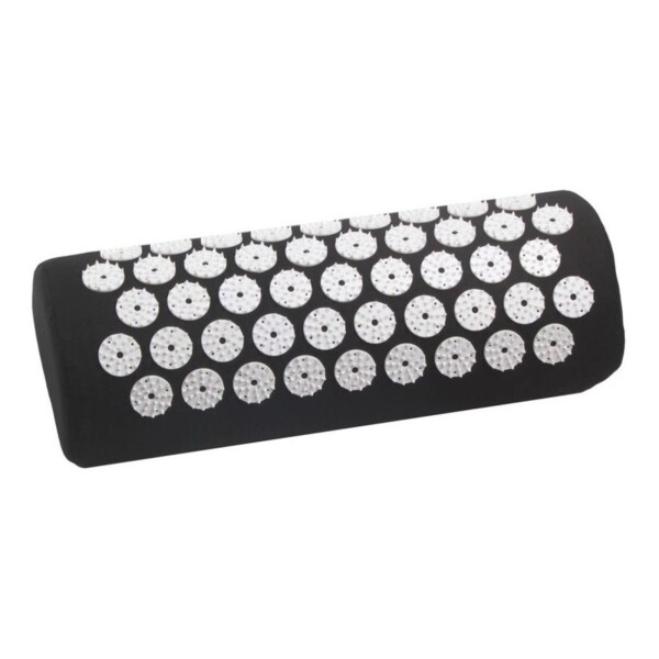 Colchoneta Mat + Almohada Acupuntura Masajeador Relajación Color Variante Negro