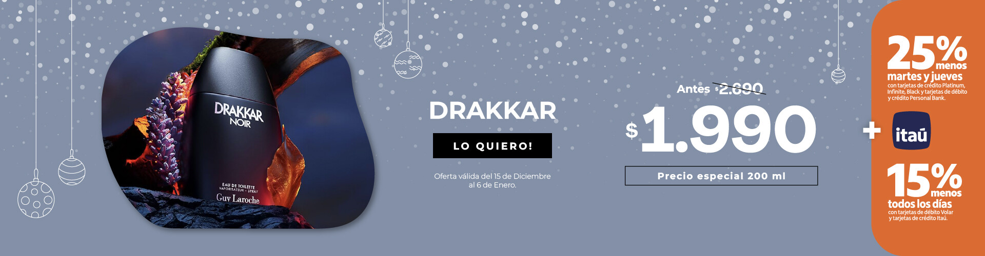 Dakkar precio especial