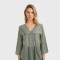 Blusa Lais Verde Grisaceo