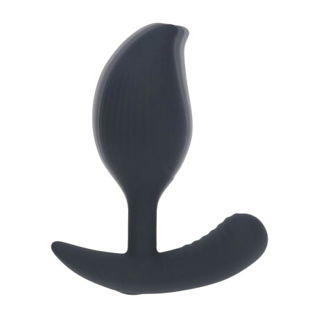 Levelz Silicone Anal Plug with Remote Control - Black Levelz Silicone Anal Plug with Remote Control - Black