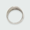 Anillo MOON triple de plata 925 con brillantes Anillo MOON triple de plata 925 con brillantes
