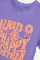 Remera estampada LILA