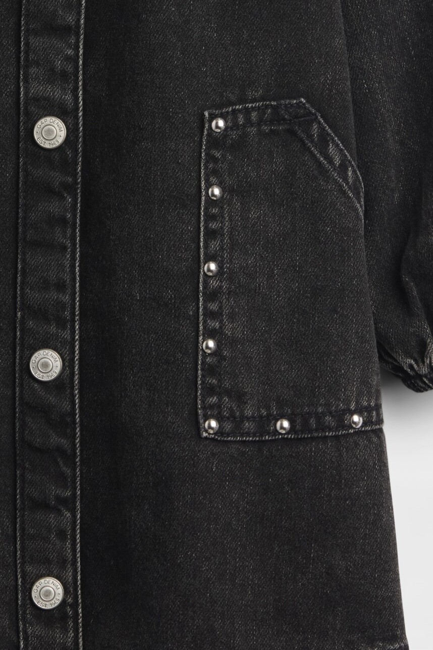 Vestido De Jean Toddler Niña Black