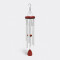 Campana de Viento Wood Plateado