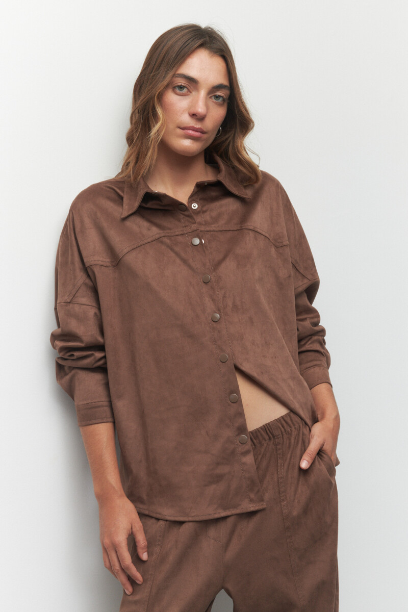 SOBRECAMISA CLINT Chocolate
