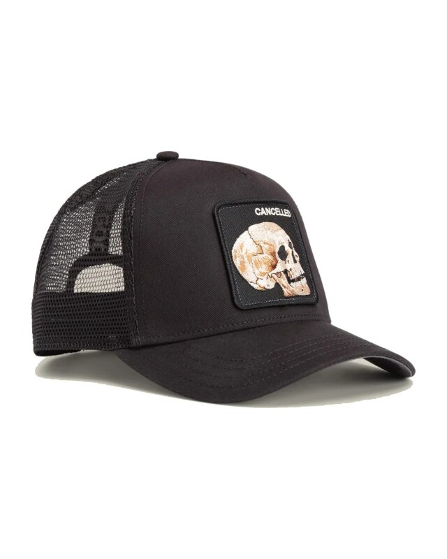 Gorra Goorin Bros Trucker Baseball - The Cancelled Skull Negro Gorra Goorin Bros Trucker Baseball - The Cancelled Skull Negro