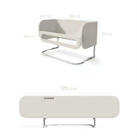 Baranda 2en1 Bebesit Baranda y Colecho Plegable Baranda 2en1 Bebesit Baranda y Colecho Plegable