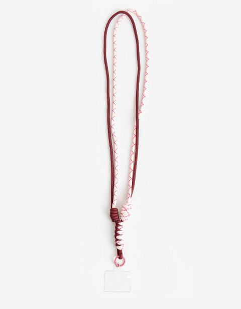 Llavero Cordón Llavero De Soga Maxi. - Combinacion Bicolor