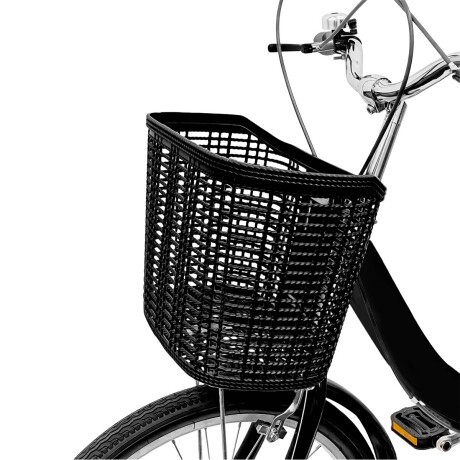 Bicicleta Plegable Paseo Rod 20 Dama Niña Accesorios Negro