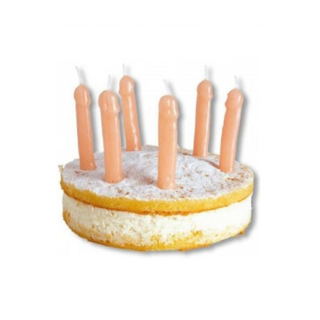 Pack 6 Velas de Pene Pack 6 Velas de Pene