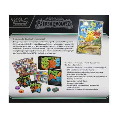 Pokémon TCG: Evoliciones en Paldea Caja de Entrenador Elite [Español] Pokémon TCG: Evoliciones en Paldea Caja de Entrenador Elite [Español]
