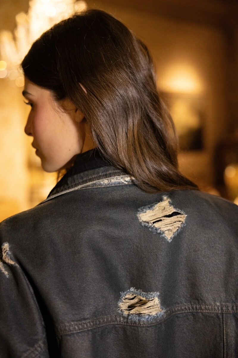 CAMPERA FRIDA PRIVE Azul