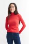 Polera canalé ROJO