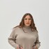 Buzo Pompón Beige