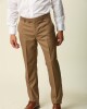 Pantalón Vestir Corte Clásico Khaki