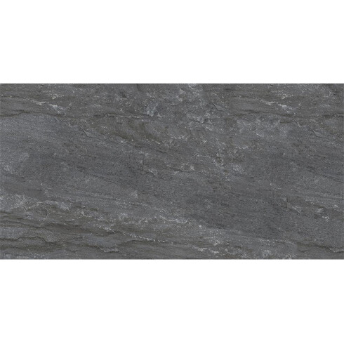 Porcelanato Exterior Rustico 60X90X2 Color Grafito Oscuro GAMAS DE NEGRO