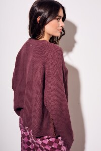 Sweater Borgoña