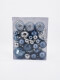 CHIRIMBOLOS CON PUNTERO SET X 50 AZUL PIEDRA