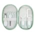 Set cuidados higiene clasico neccesaire BUBA verde agua