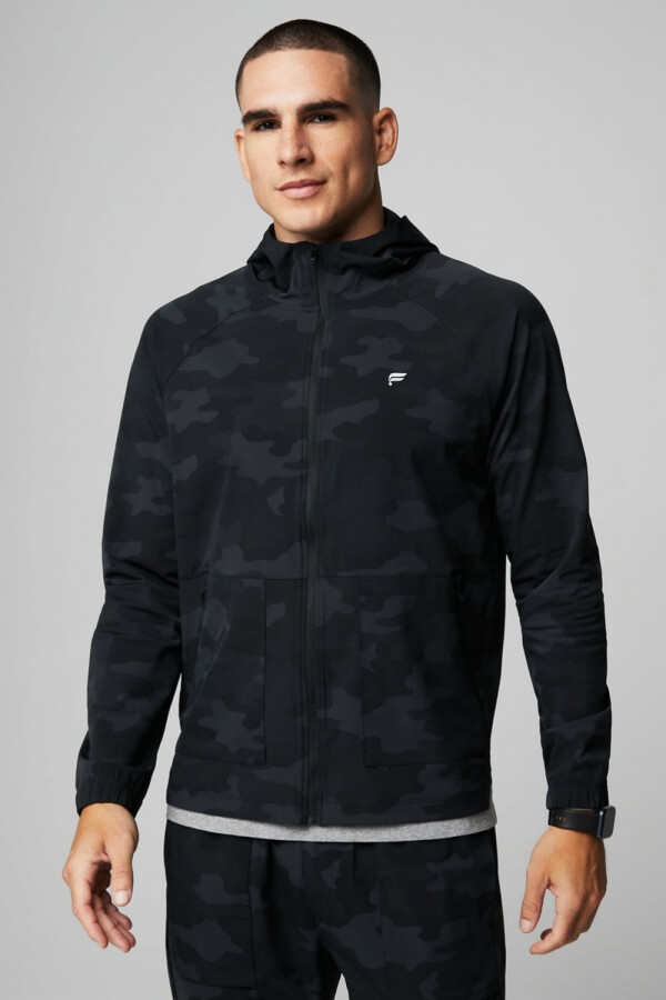 The One Jacket Black Tactical Camo
