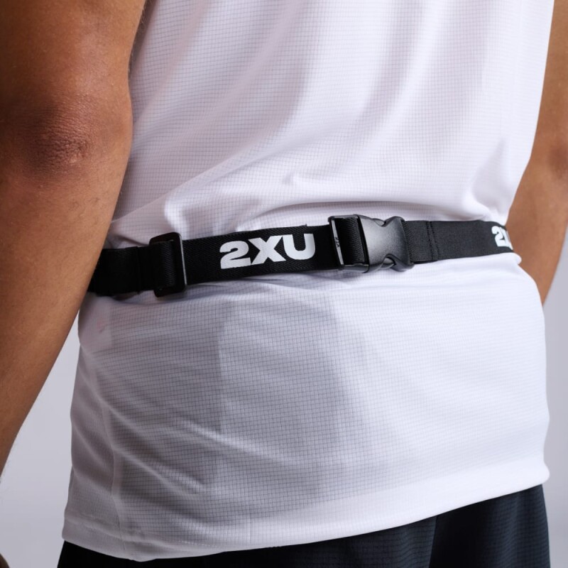 Cinturón Running Nutrition Race Belt Unisex Black/black