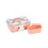 TUPPERSH Tupper Contenedor Lanchera Para Niños 2 En 1 Skip Hop - Arcoiris