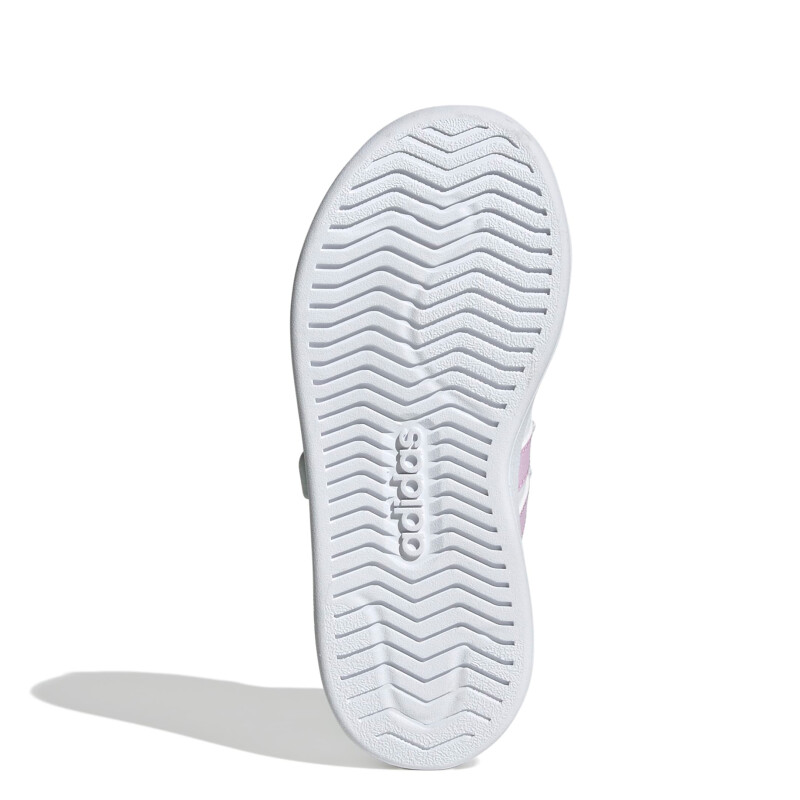 Championes de Niños Adidas Streettalk Velcro Blanco - Rosado