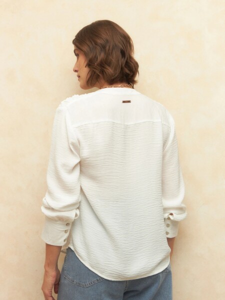BLUZA ALLIE AZEDA BLANCO