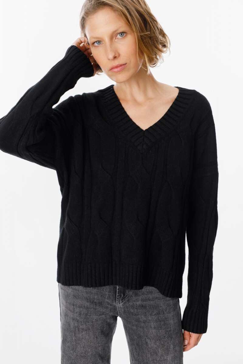 Sweater Corteza Negro