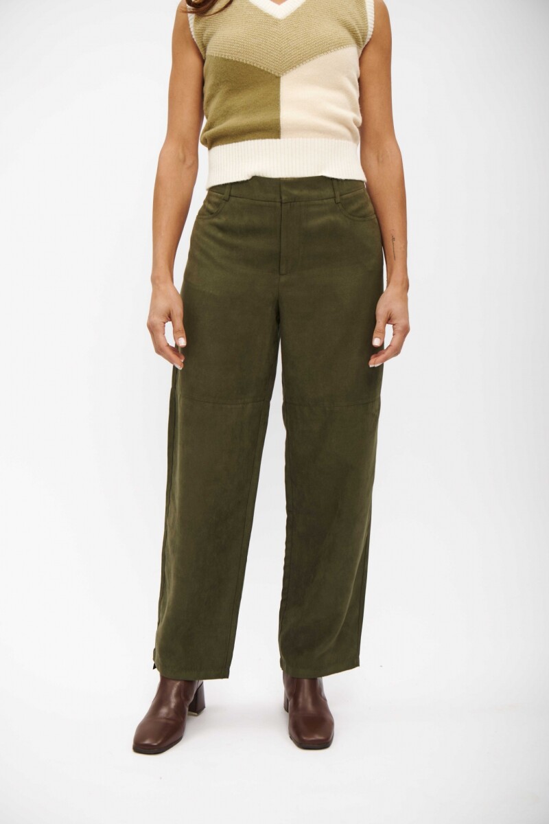 PANTALON HELGA VERDE OLIVA