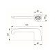 PORTA ROLLO METAL LINEA EPUYEN COLOR NEGRO MATE ACCESORIO NEGRO