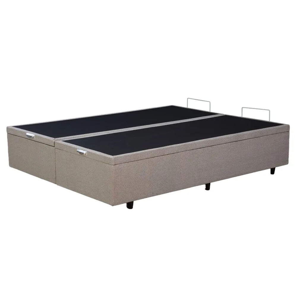 BOX KING SIZE BAÚL BASE DE SOMMIER CAMA Beige
