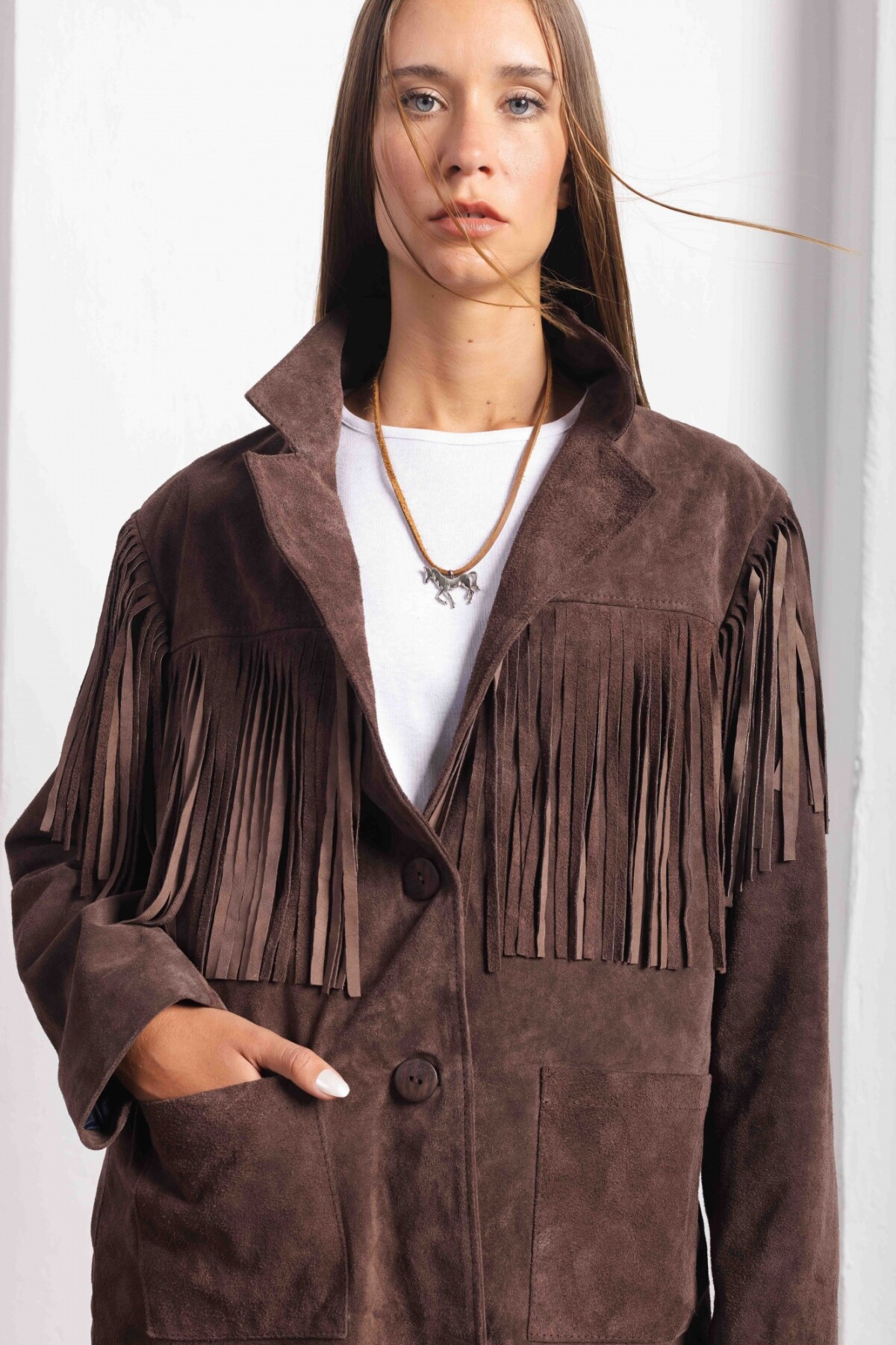 Caballito Necklace Plateado