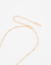 Cadena Corta con Dije Con Dijes Collar Con Dije De Pájaro - Dorado