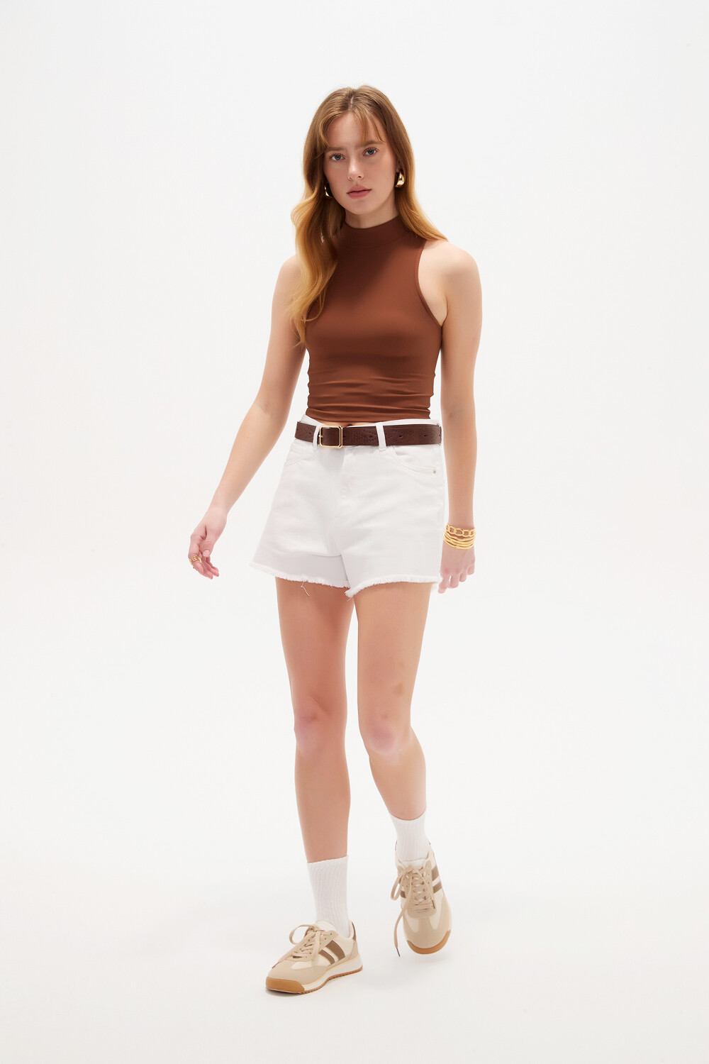 Short Malouma Blanco