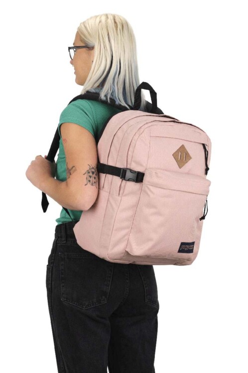 MOCHILA MAIN CAMPUS MISTY ROSE