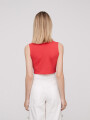 Tops Penikala Rojo Coral