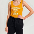 MUSCULOSA LINEAL GIRLS RUSTY Mostaza