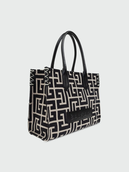 BALMAIN - SMALL TOTE BAG MONOGRAMMED B-ARMY GFE