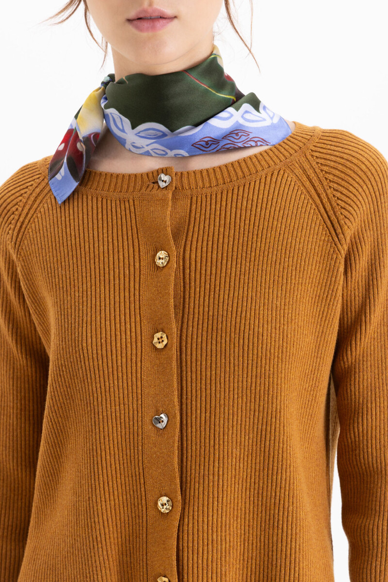 CARDIGAN LUNA Caramelo