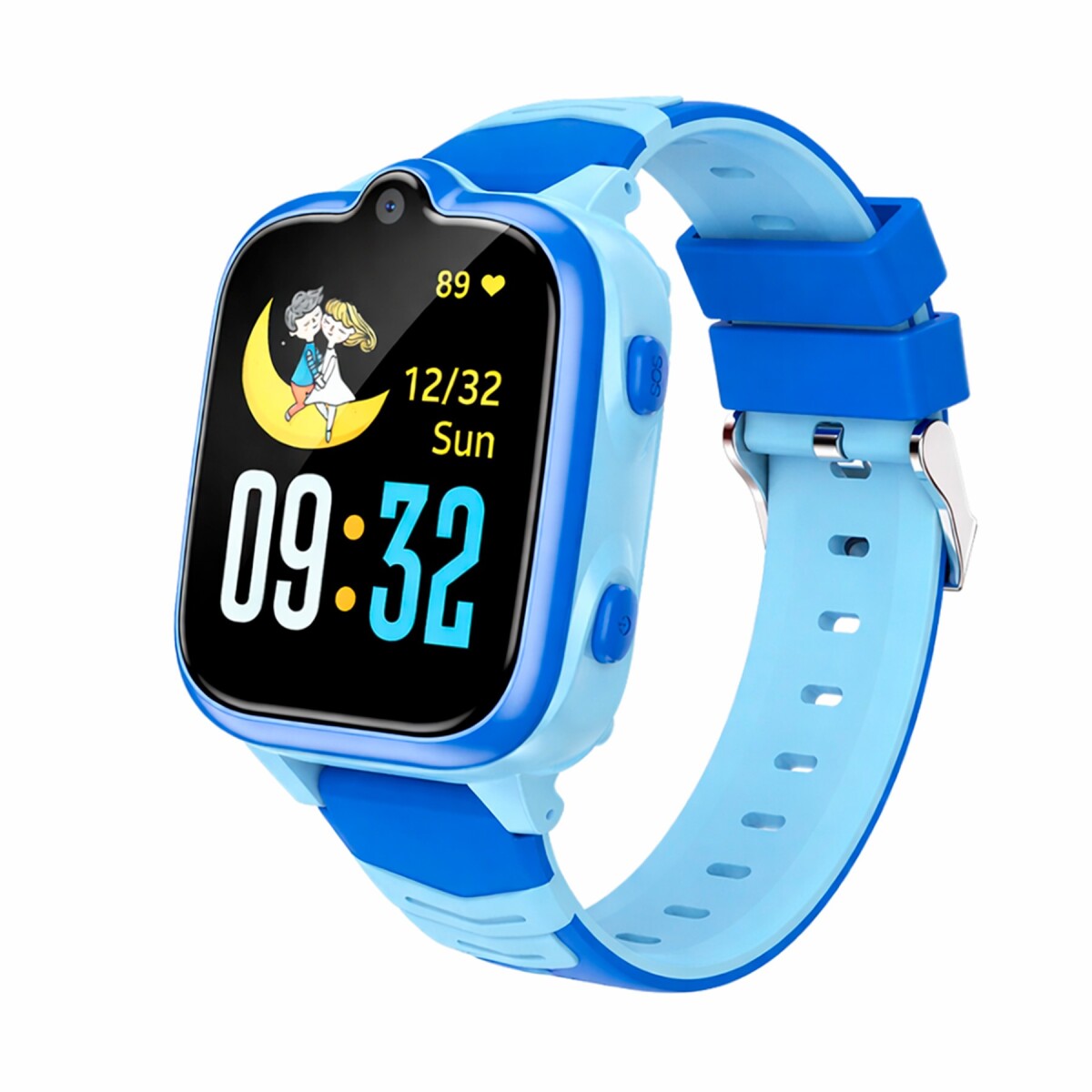 Reloj Inteligente Smartwatch Blackview Para Niños Z10 4G - Color Azul 