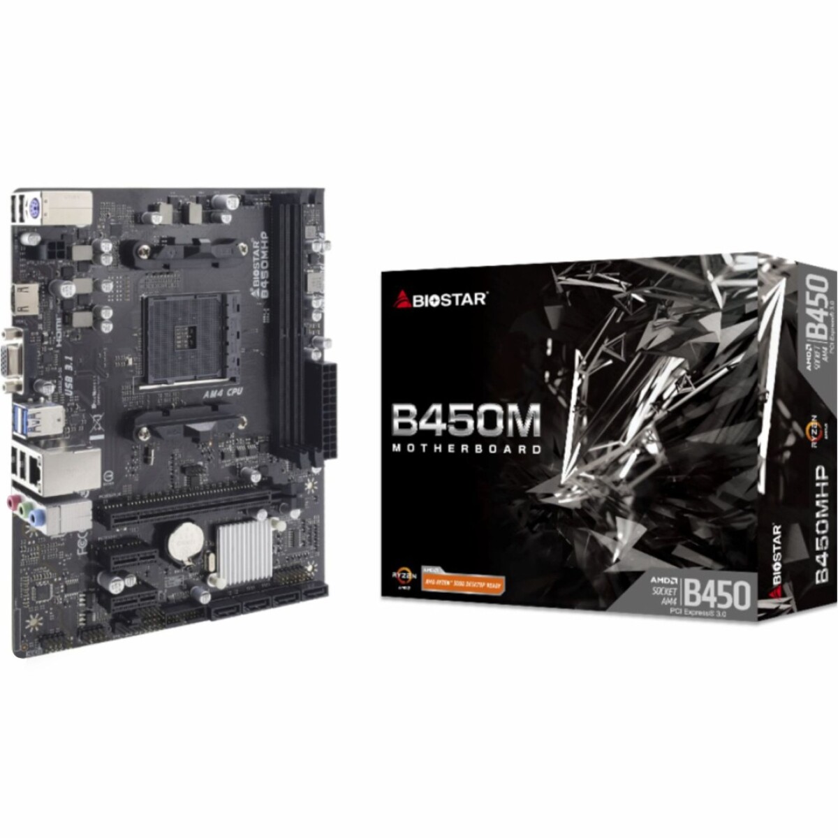 Mother Biostar B450M Socket AM4 