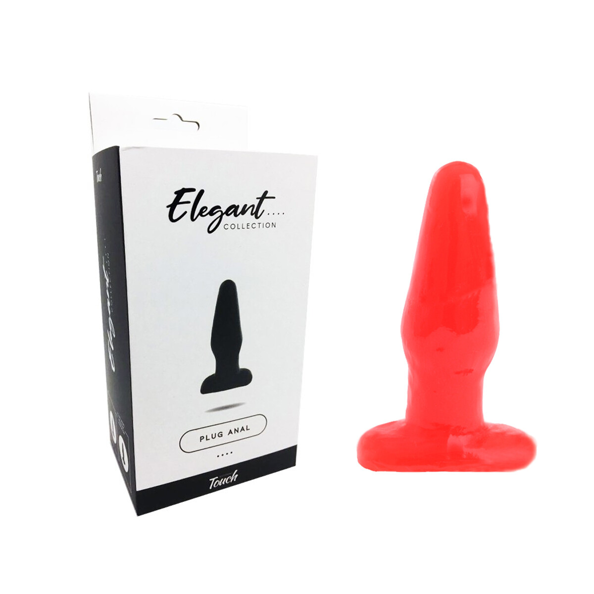 Estaca Anal Maciza M - Rojo 